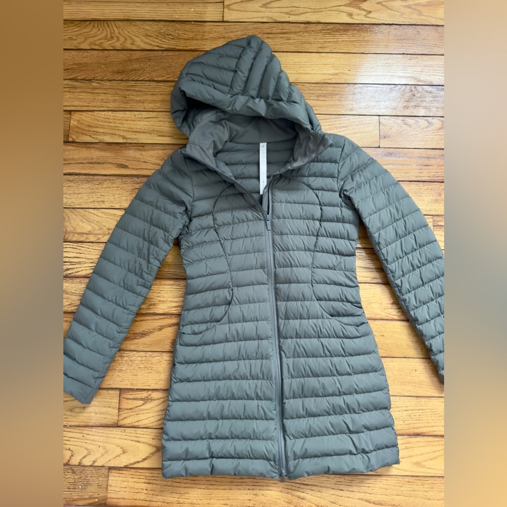 Pack it down long jacket